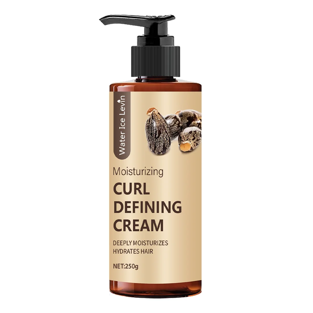 Curling Styling Cream for Natural Curls, Braids & Wavy Hair Hair Styling Cream Qme 250g One Bottle