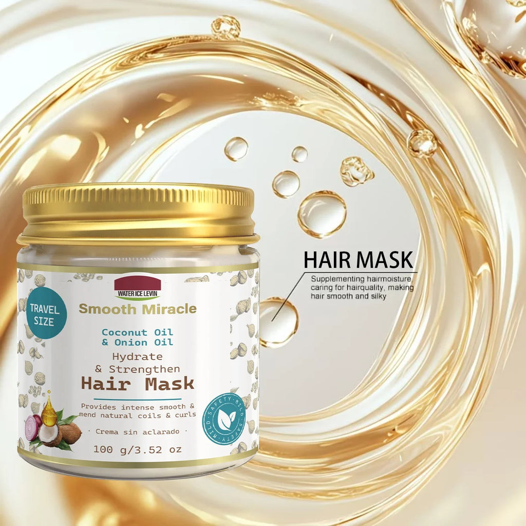 Coconut Onion Oil Hair Mask – Hydrating & Strengthening Treatment Hair Treatment Mask Qme