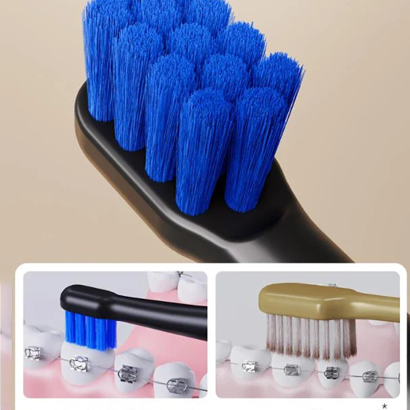 Small Head End Tuft Toothbrush – Compact Interspace Brush Interspace Toothbrush Qme