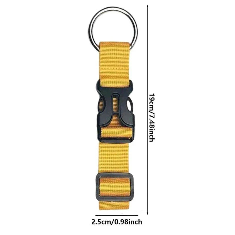 Nylon Luggage Band Belt Buckle – Multifunctional Backpack Strap Luggage Strap Buckle Qme