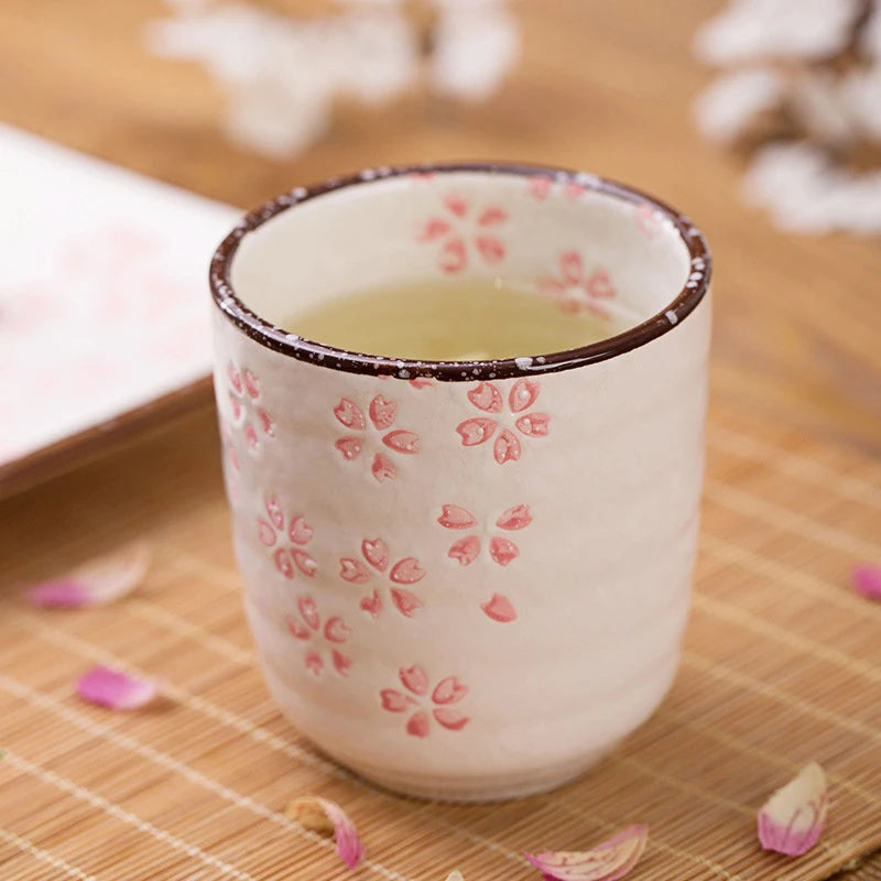 Kung Fu Ceramic Tea Cup – Japanese Underglaze Porcelain Ceramic Tea Cup Qst