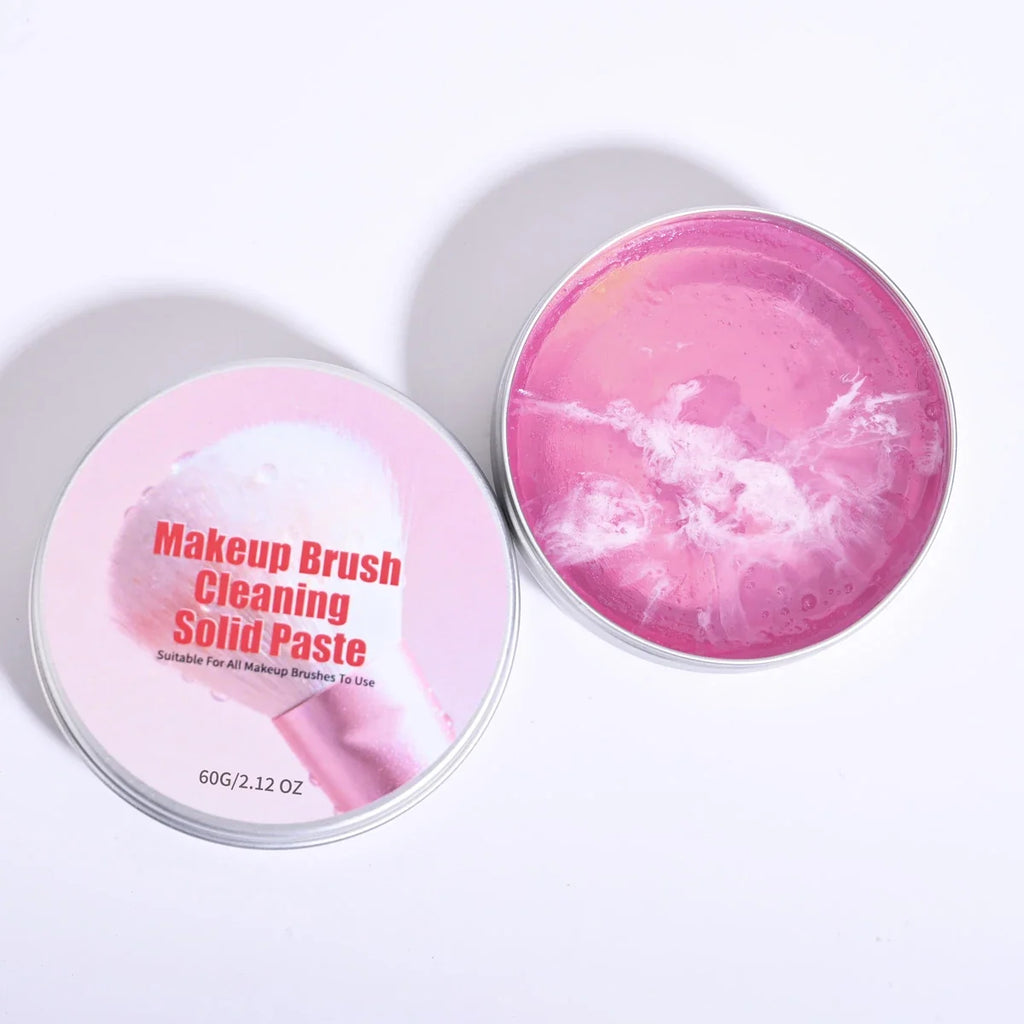Makeup Brush Solid Cleaning Soap | All Brush Types Brush Cleaning Soap Qme