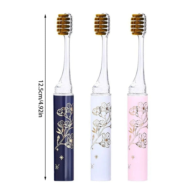 Lipstick Shaped Toothbrush – Portable Detachable Travel Brush Travel Toothbrush Qme