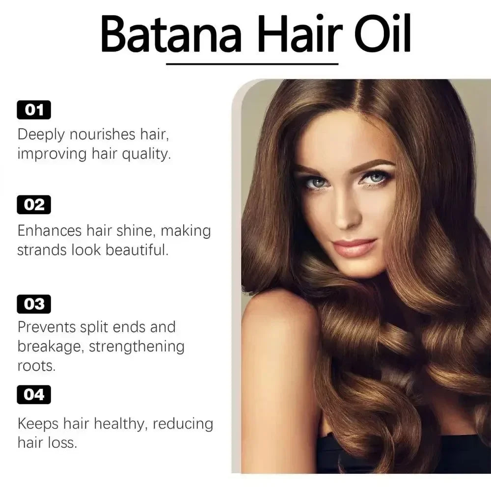 Raw Batana Oil – 100% Natural Hair Growth Oil for Men & Women Natural Hair Oil Qme