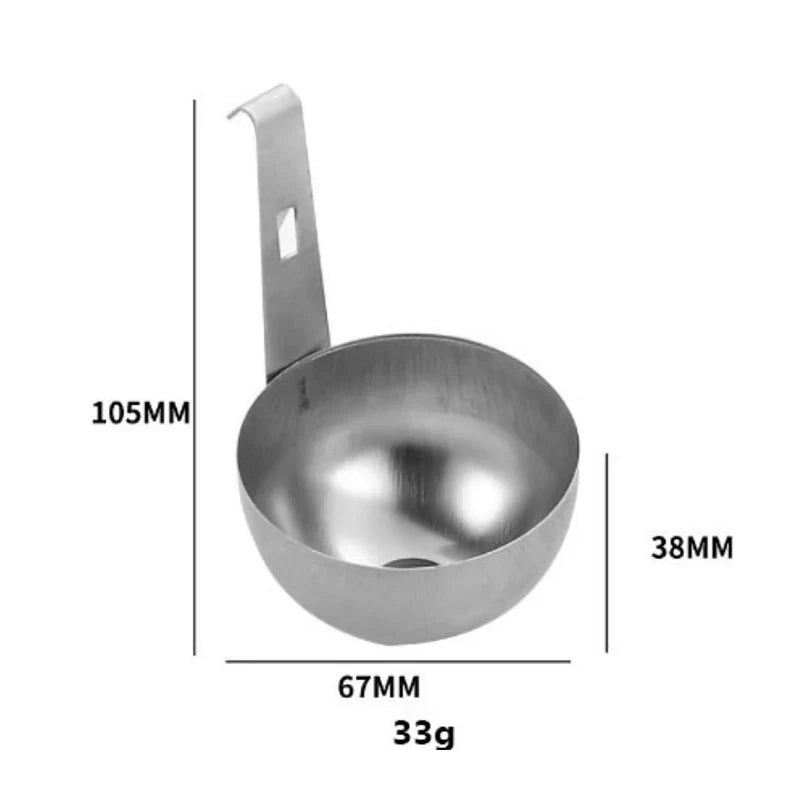 Round Stainless Steel Egg Steamer & Cooker | Kitchen Tool Egg Steamer Cooker Qme