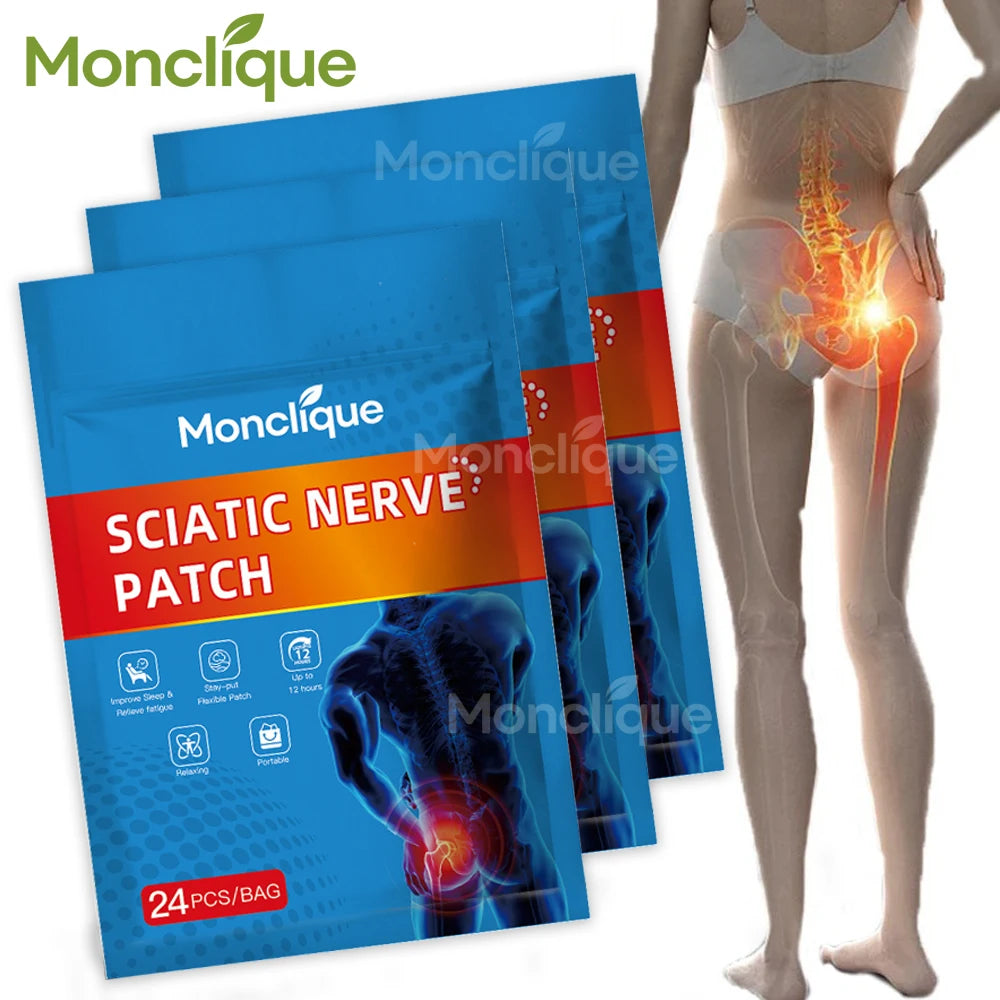 Moxibustion Hip & Back Acupuncture Patches 24/96 Pcs Wellness Body Patch Qst