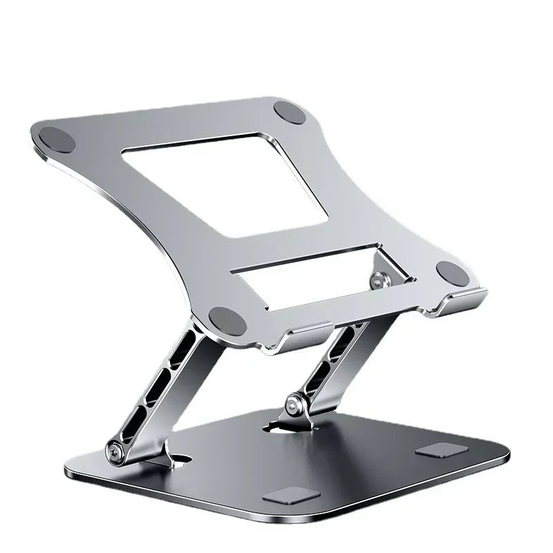 Foldable Aluminum Laptop Stand | Portable, Adjustable 10–17" Laptop Stand Qme