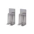 Stainless Steel Wall Mount Toothbrush Holder & Shaver Cup Toothbrush Holder Qme 2pcs