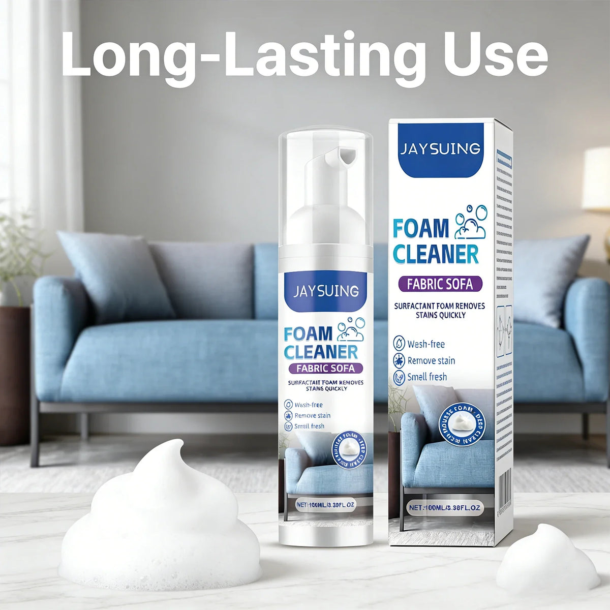 Sofa Foam Cleaner – Remove Stains & Freshen Upholstery Fabric Upholstery Foam Cleaner Qme