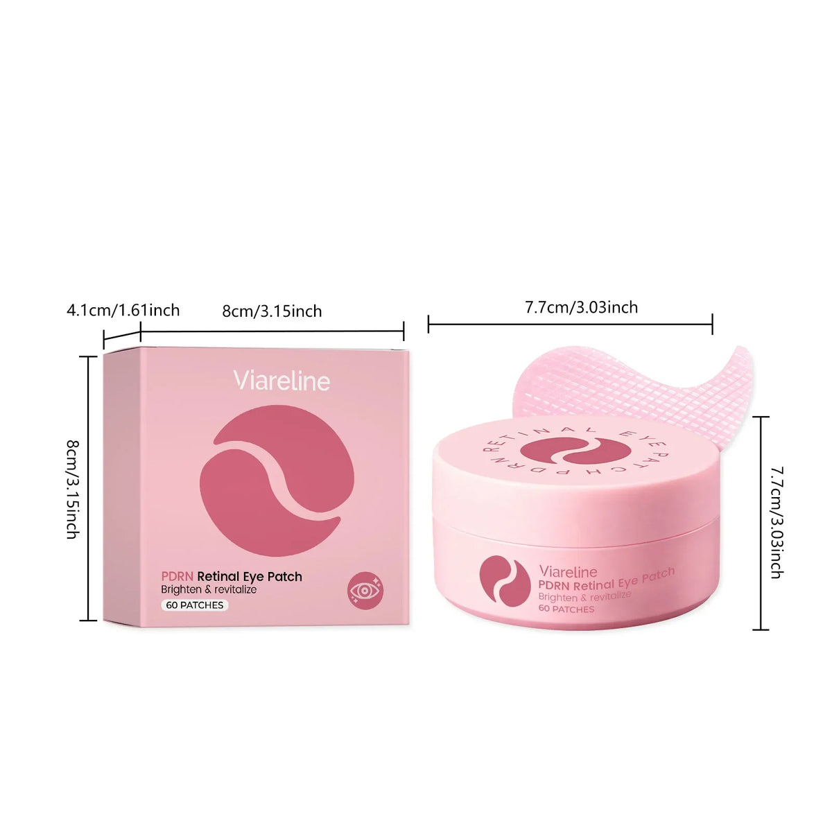 Retinol Hydrogel Eye Patches – Brightening Under-Eye Mask Hydrogel Eye Patches Qme