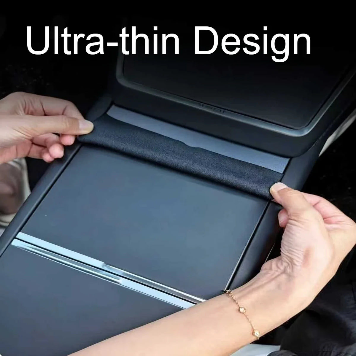 Tesla Model Y & Model 3 Central Console Anti-Scratch TPU Film Car Interior Protector Qme