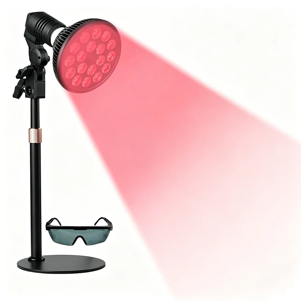 Jecaliz Red Light Therapy Lamp for Pets & Home 660nm 850nm Red Light Therapy Lamp Qst Led Light 100-240V AU plug