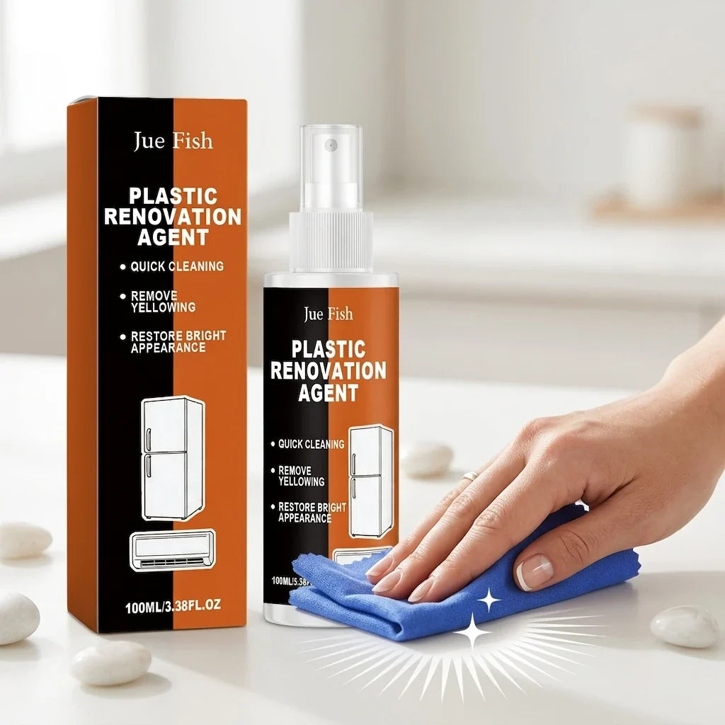 Plastic Renovation Agent – Restore & Remove Oxidation & Stains Plastic Restorer Spray Qme