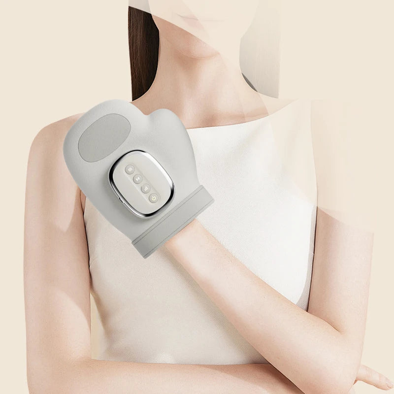 VIMYSHOW Hand Massager – Airbag Compression Glove Gray Hand Massager Qst