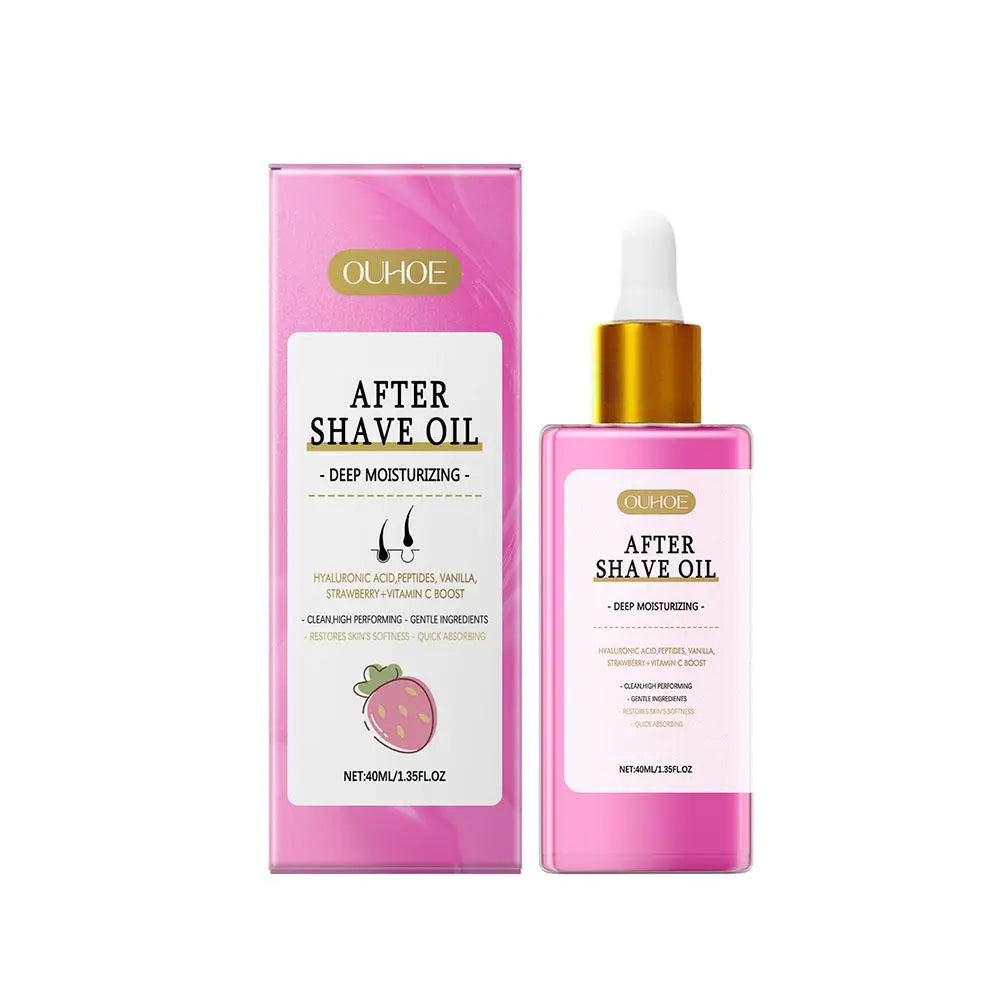 Women's Strawberry Vanilla Shave Oil – Smooth & Soft Skin Women's Shave Oil Qme 1pcs CN