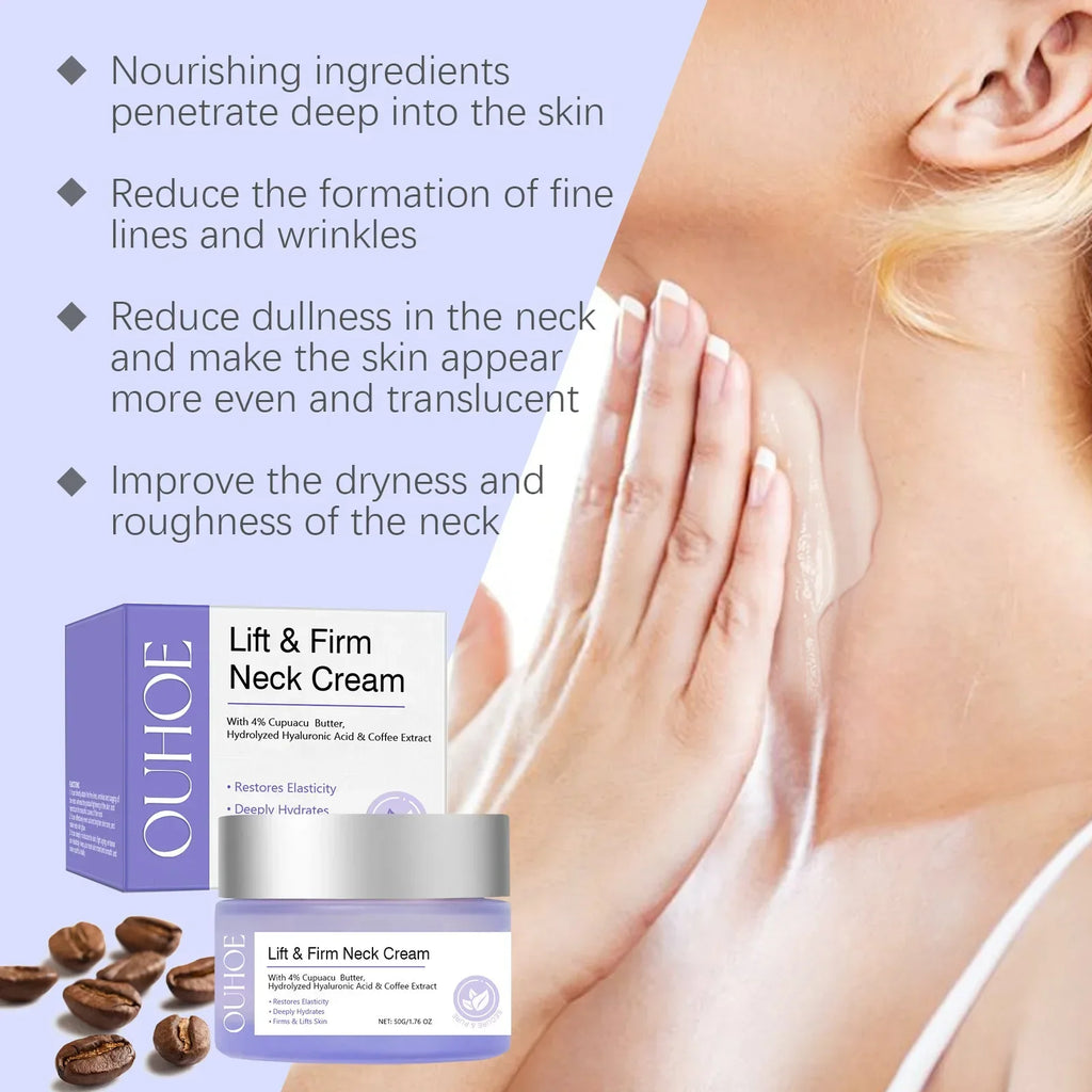 Neck Firming & Lifting Cream – Brighten, Smooth & Nourish Neck Firming Cream Qme