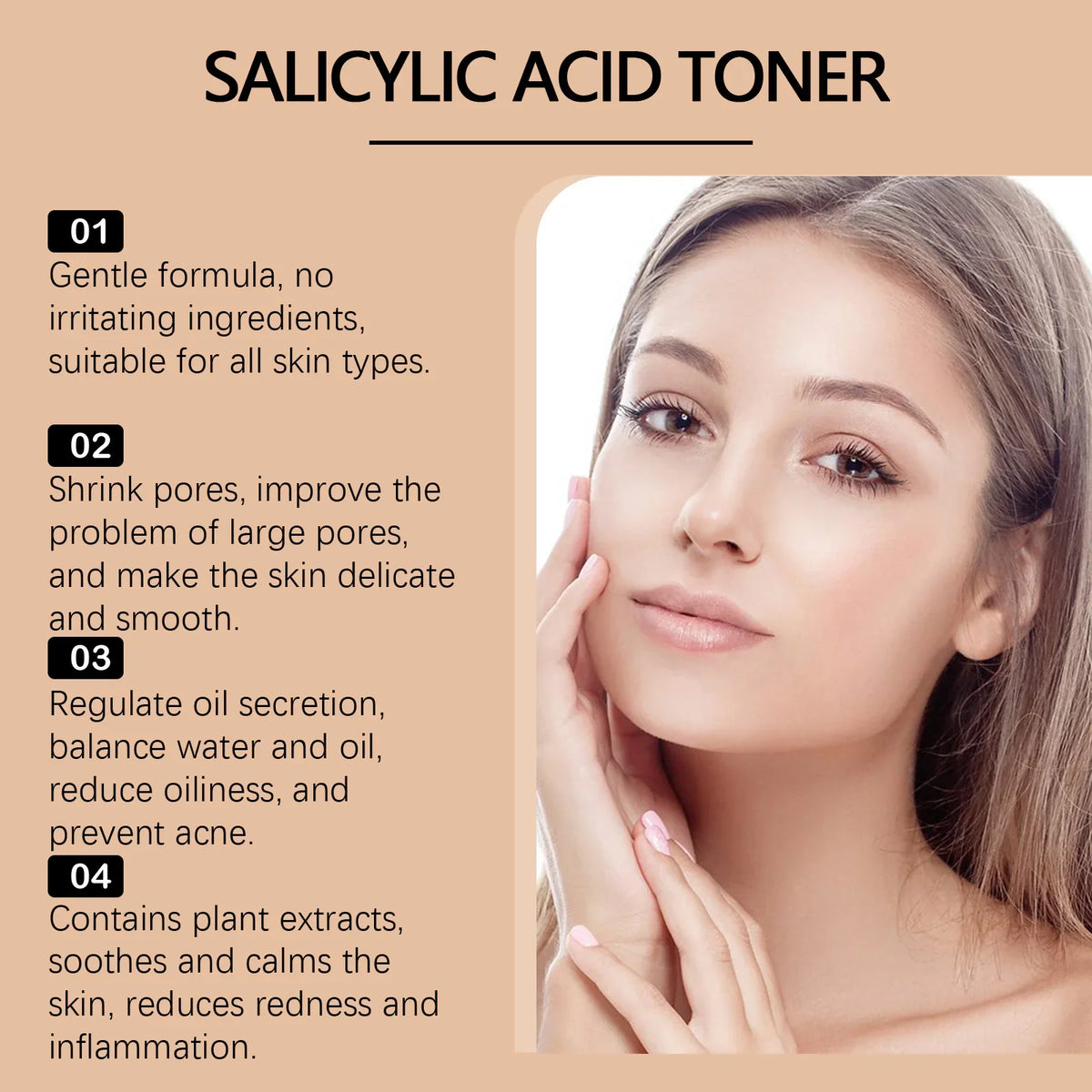 Salicylic Acid Toner – Oil Control & Pore Minimizing | Qme Facial Toner Qme