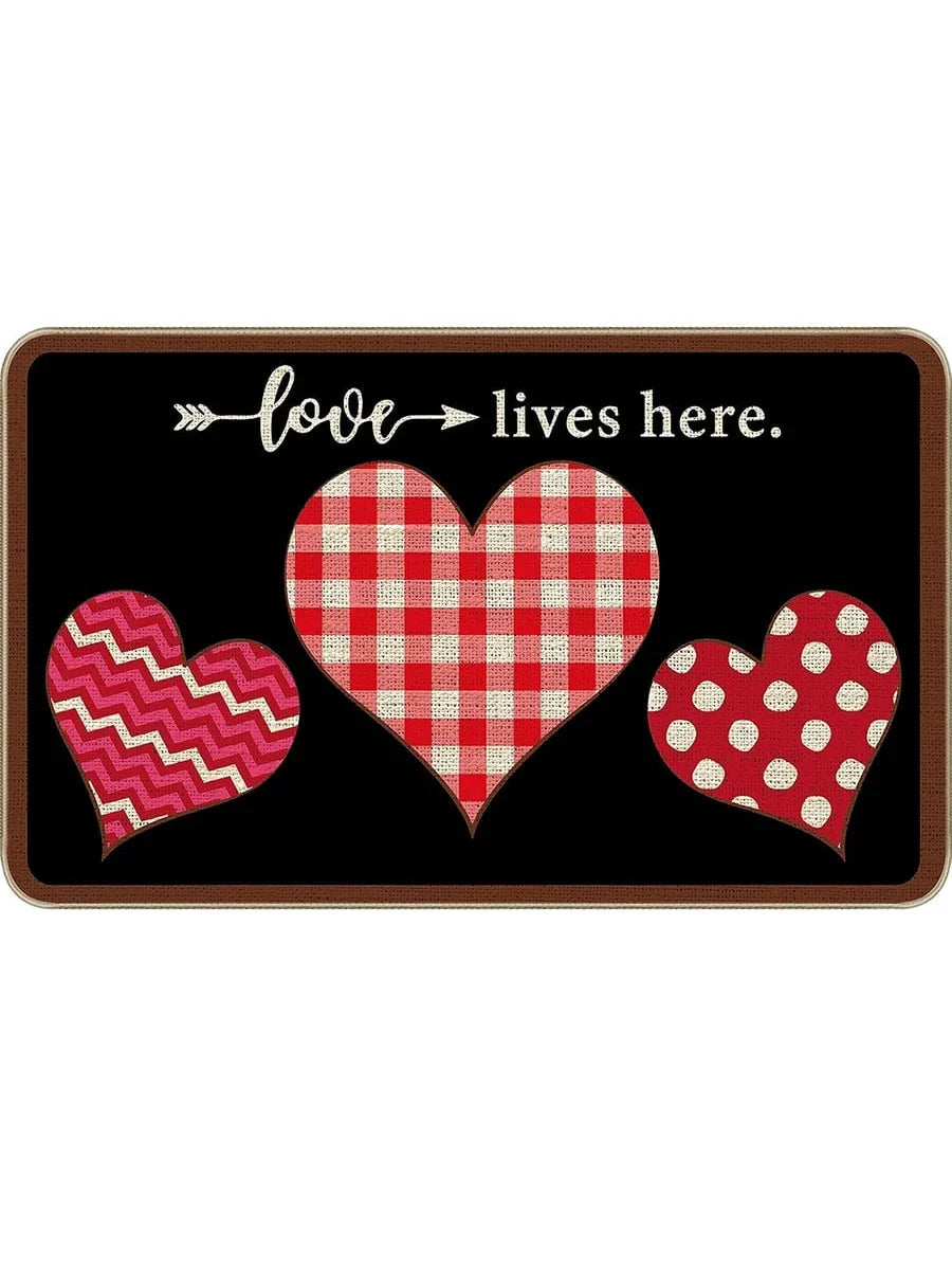 Non-Slip Water-Absorbent Washable Bathroom Floor Mat 40x60cm Bathroom Floor Mat Qme