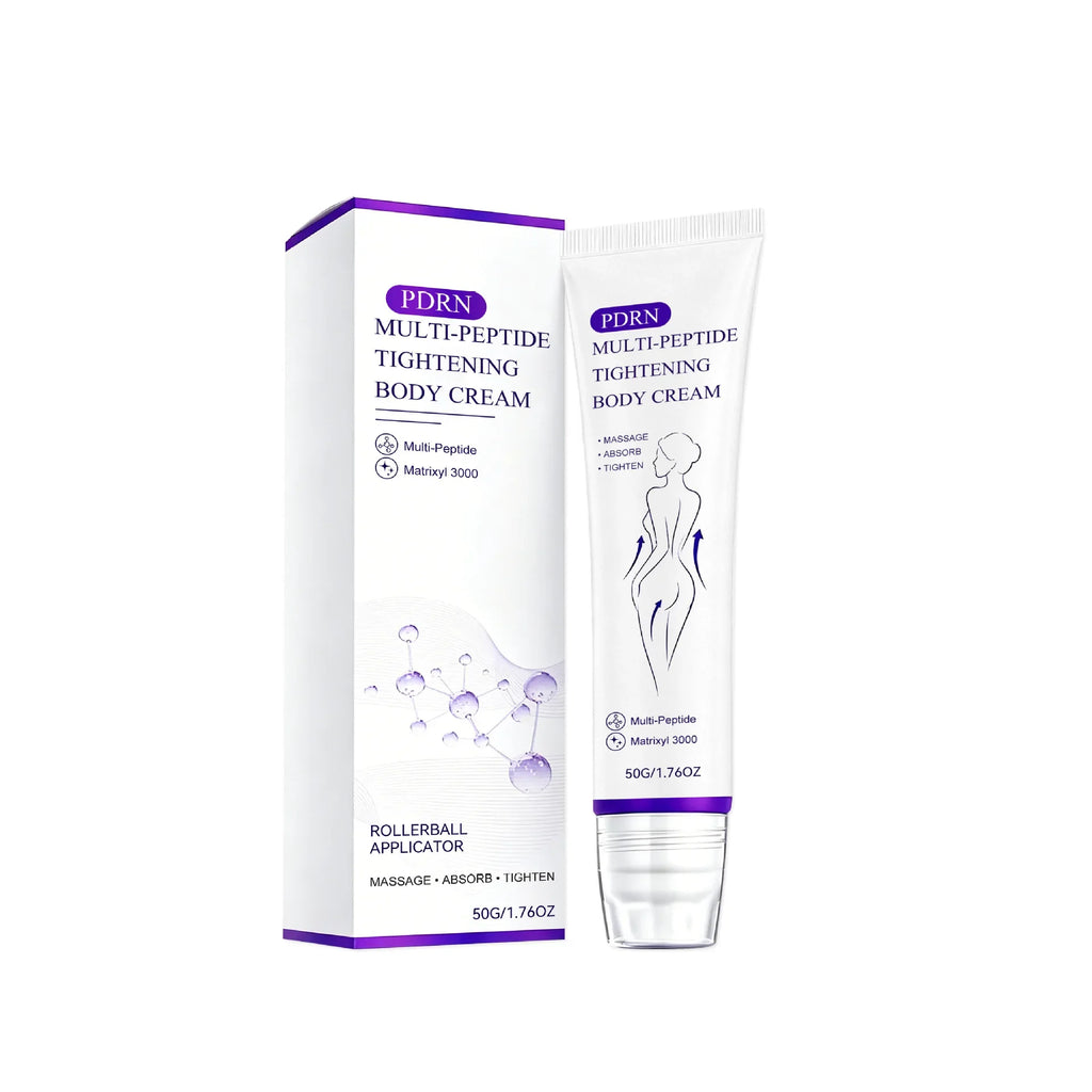 PDRN Body Lotion with Built-In Rolling Massager 100ml Body Lotion Massager Qme Body cream 50g