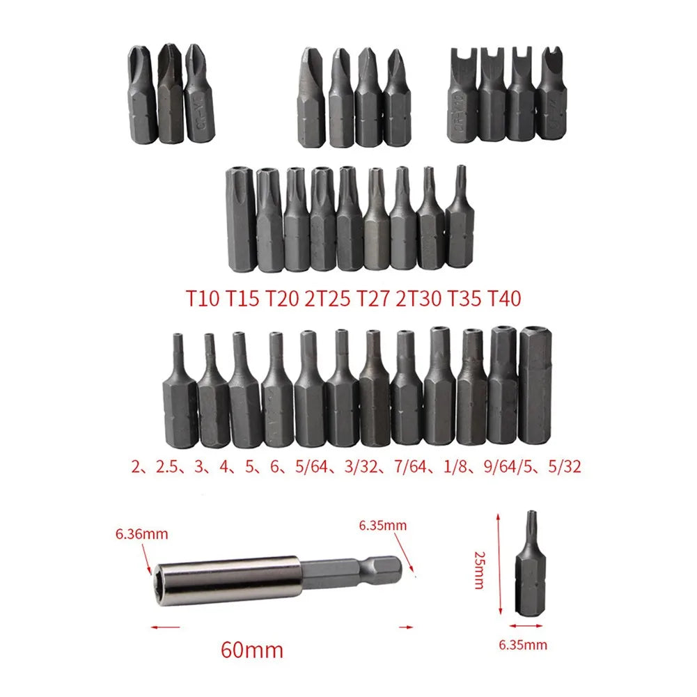 Magnetic Extension Bit Holder | Quick Release Screwdriver Bits Bit Holder Extension Qme