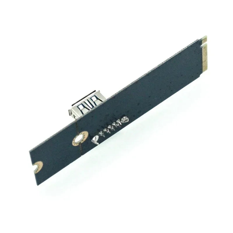 NGFF M.2 to PCIe X16 Adapter Card & Graphics Extension Cable PCIe Riser Adapter Qme