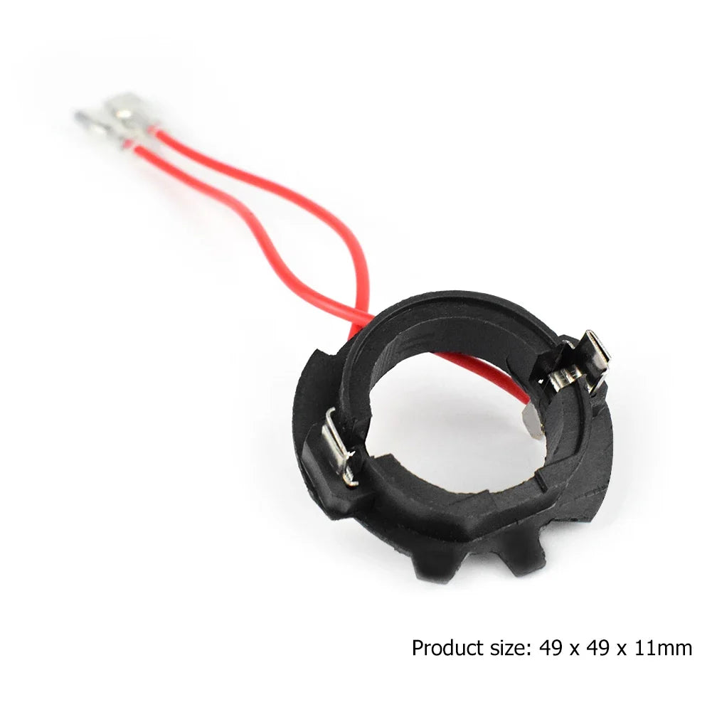 H7 LED Headlight Bulb Base Adapter Holders for VW Golf 5 MK5 Headlight Bulb Adapter Qme