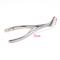 Nasal Speculum Nostril Pliers – Stainless Steel Exam Tool Nasal Speculum Tool Qme indigo