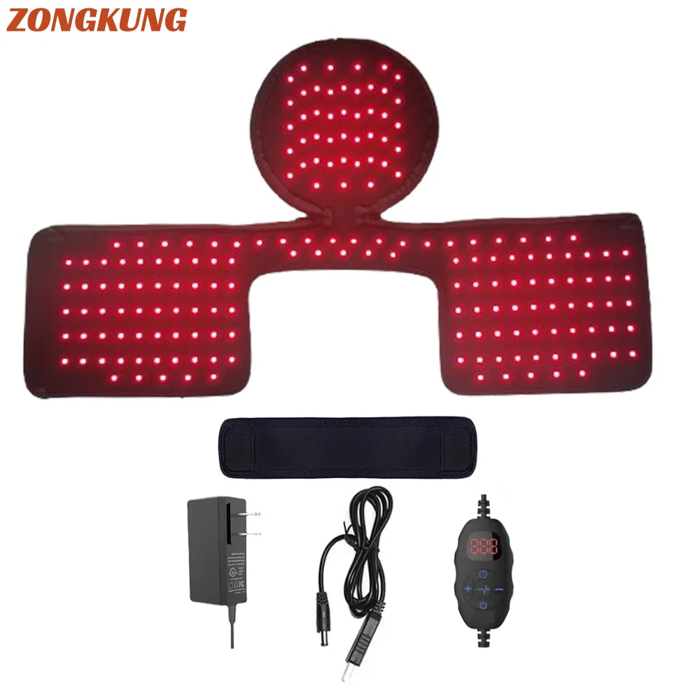 Red Light Hair Growth Cap 660nm 850nm LED Therapy Hat LED Hair Therapy Cap Qst