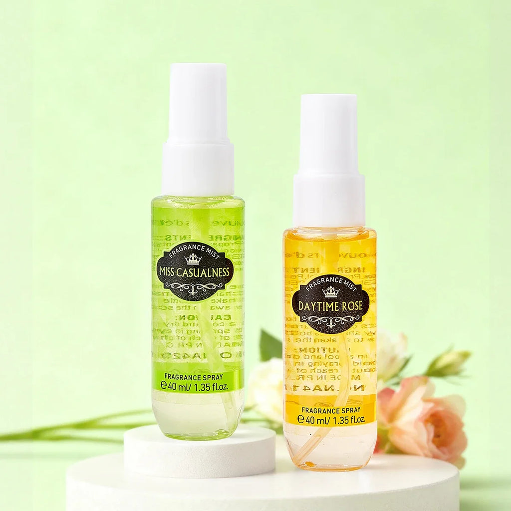 4-Piece Alcohol-Free Unisex Fragrance Spray Set | EDC Gift Fragrance Spray Set Qme