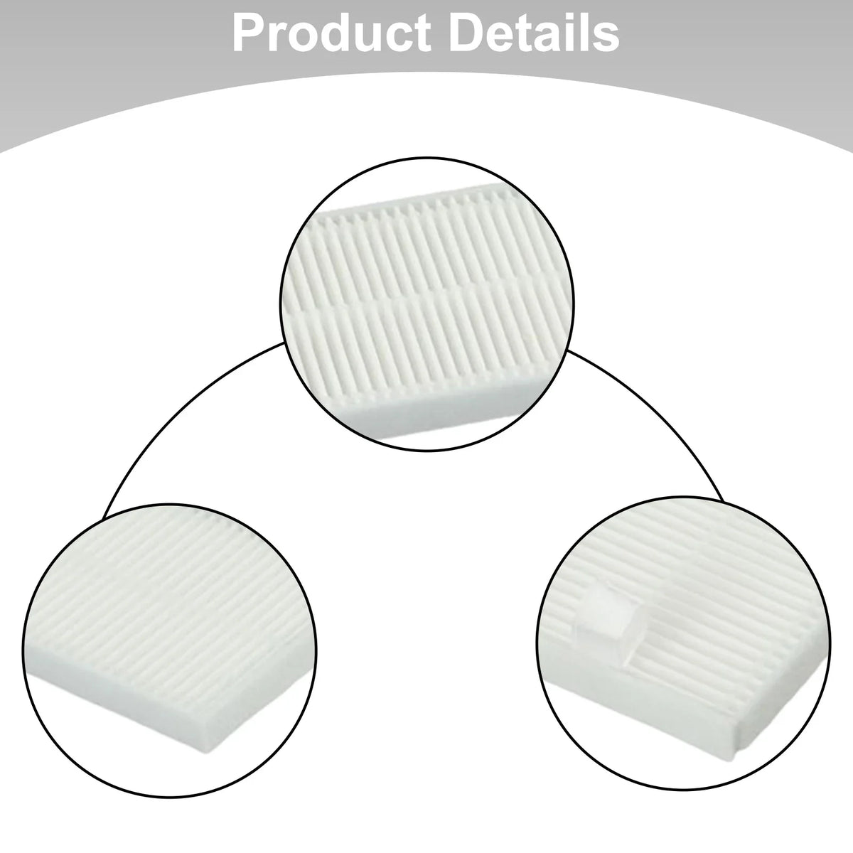 Washable Replacement Filters for Conga 7490 X-Treme & Genesis Vacuum Filter Set Qme