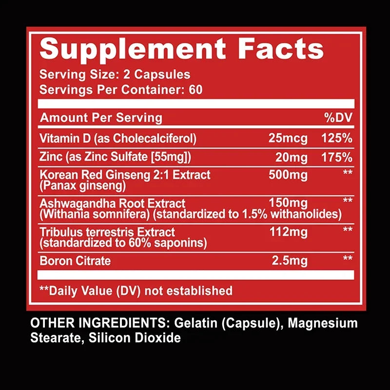 Xemenry Muscle Builder Supplement – Strength & Endurance Muscle Building Supplement Qst