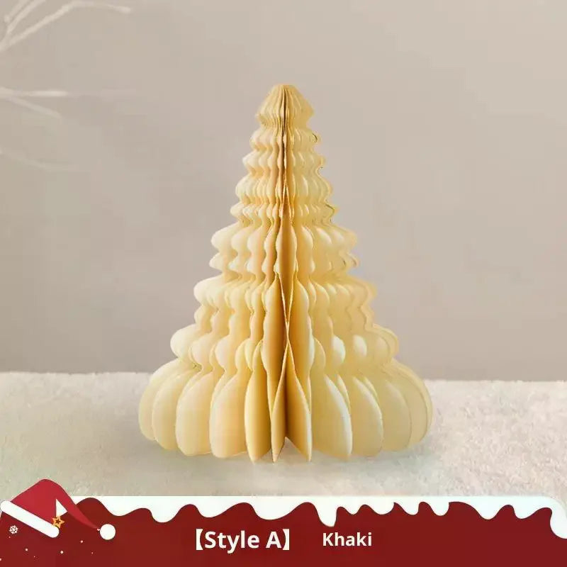 3D Honeycomb Ball Christmas Tree Ornament – Folding Paper Christmas Ornament Qme