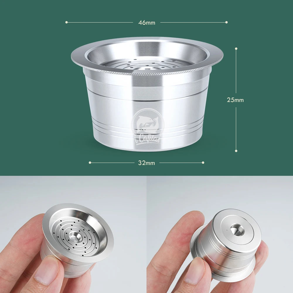 Reusable Stainless Steel Coffee Capsules – Tchibo Cafissimo Reusable Coffee Capsule Qst