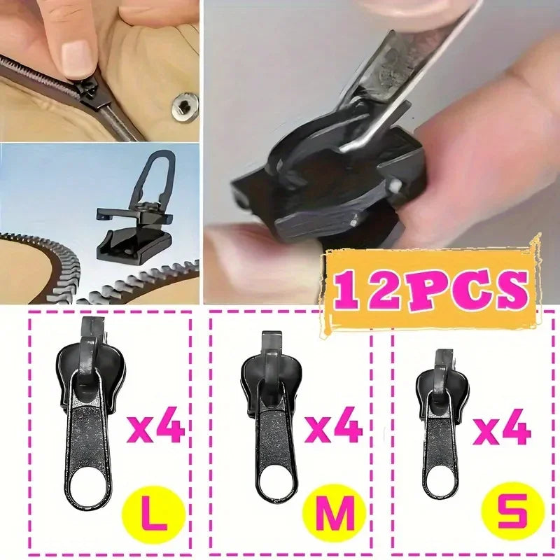 Zipper Repair Slider Kit – Detachable Jacket Replacement Zipper Repair Slider Qme