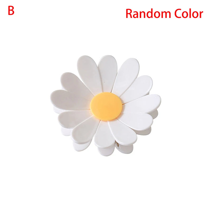 Flower Magnetic Food Sealing Clips 2-in-1 Fridge Magnet Set Food Sealing Clips Qst B