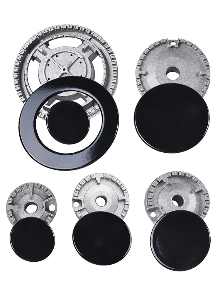 Zinc Alloy Gas Hob Burner Crown Flame Cap – Upgraded Stove Lid Stove Burner Cap Qme A