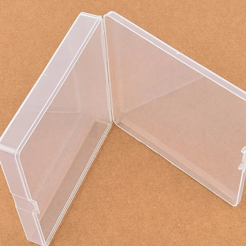 Square Transparent Plastic Storage Box – Dustproof Stackable Plastic Storage Box Qme
