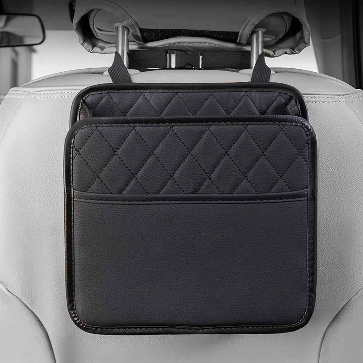 Car Seat Back Hanging Organizer Bag – Auto Interior Storage Car Seat Organizer Qme