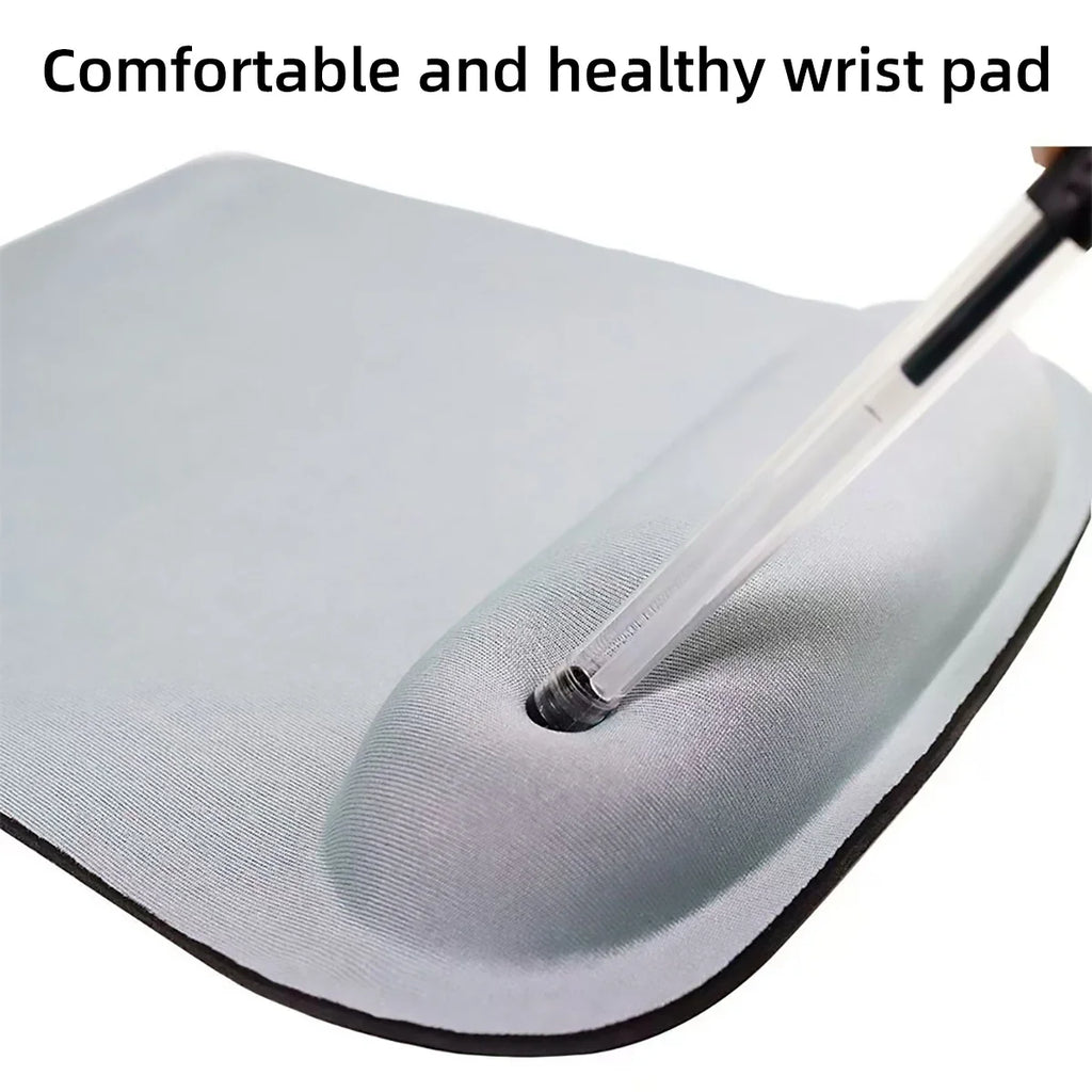 EVA Wrist Rest Mouse Pad – Anti-Slip & Soft Comfort Wrist Rest Mouse Pad Qme
