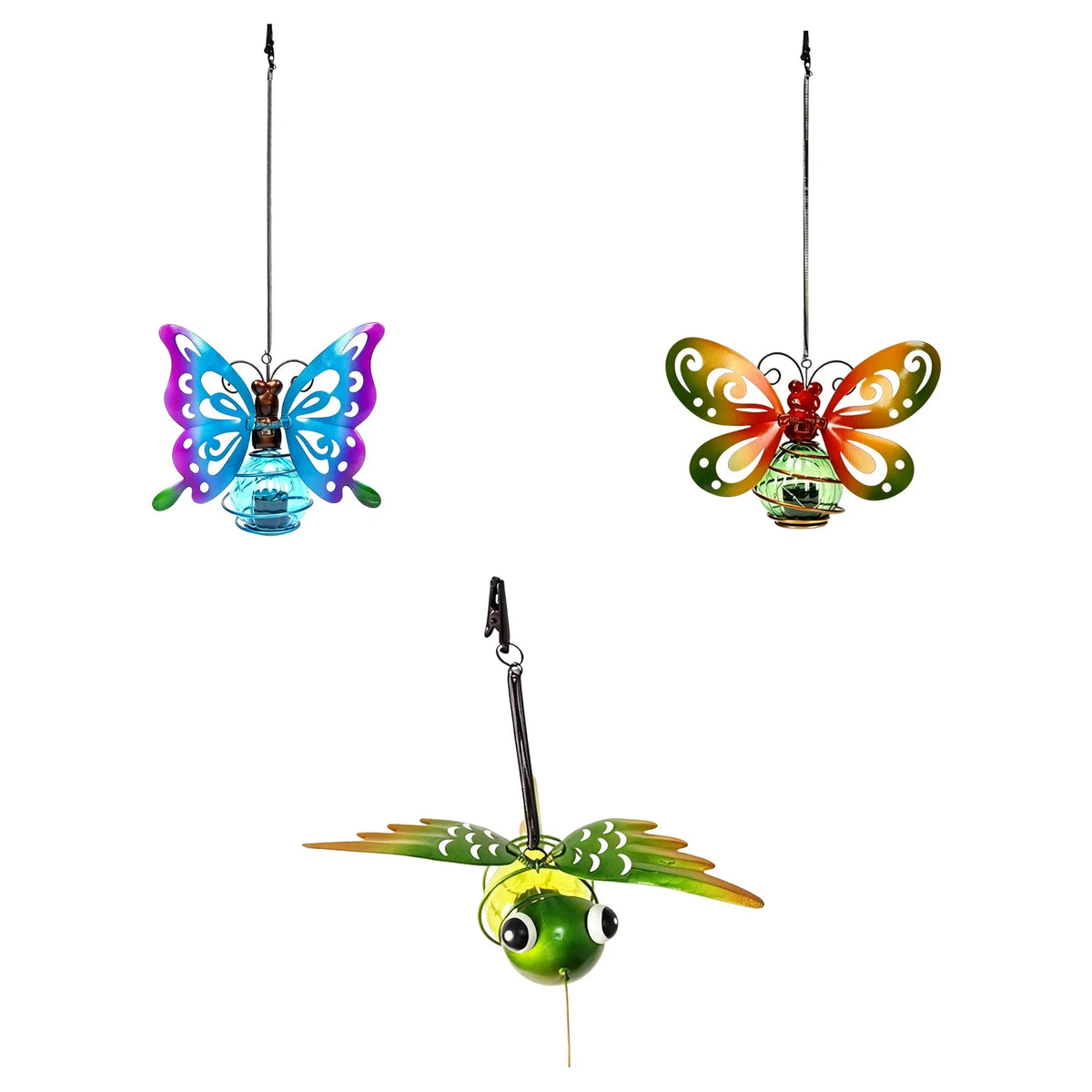 Solar Hanging Insect Simulation Light – Outdoor Garden Decor Solar Garden Light Qme