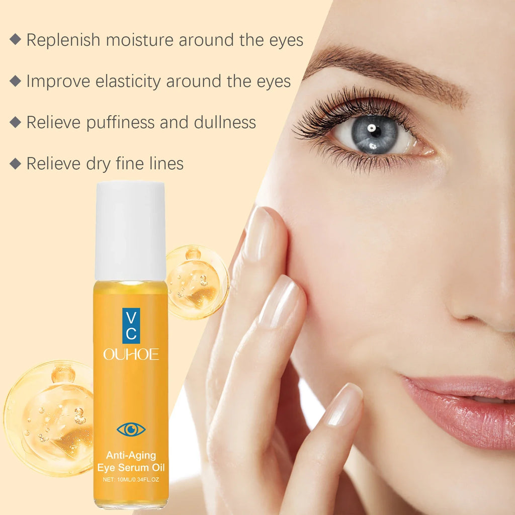 Qme Anti-Aging Eye Serum Oil – Brightening & Firming Eye Serum Oil Qme