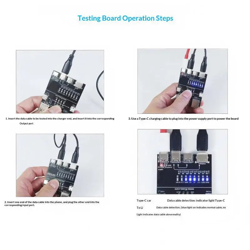 T5 Cable Testing Module | USB Wire Continuity Tester Cable Continuity Tester Qme