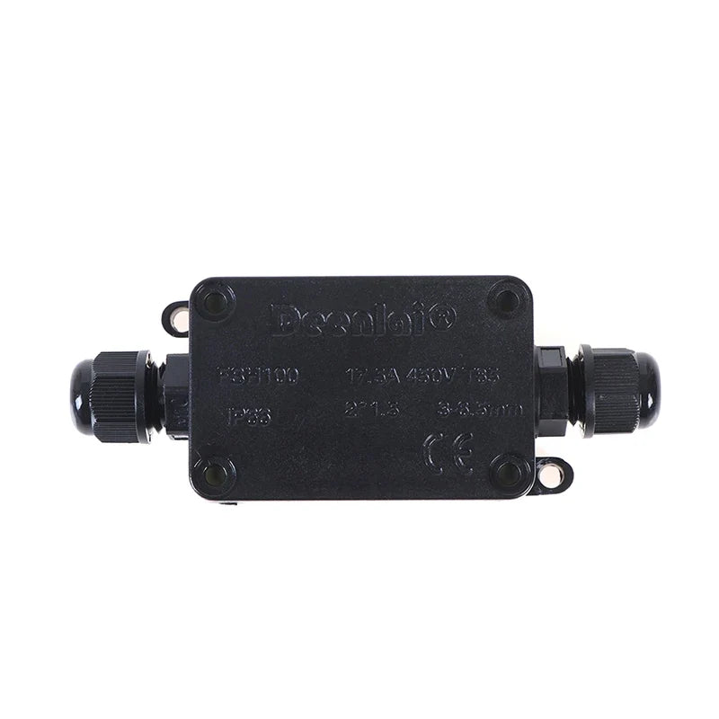 IP66 Waterproof 2-Way Outdoor Cable Junction Box Terminal Cable Junction Box Qme