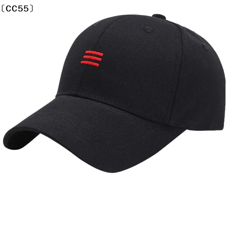 Unisex Baseball Cap Stripe Detail – Sun Shade Hat for Men & Women Baseball Cap Qst