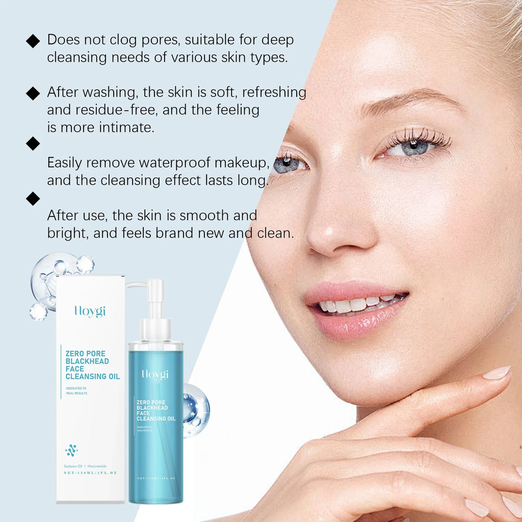 Gentle Makeup Remover Oil – Face, Eyes & Lips Cleanser Cleansing Oil Qme