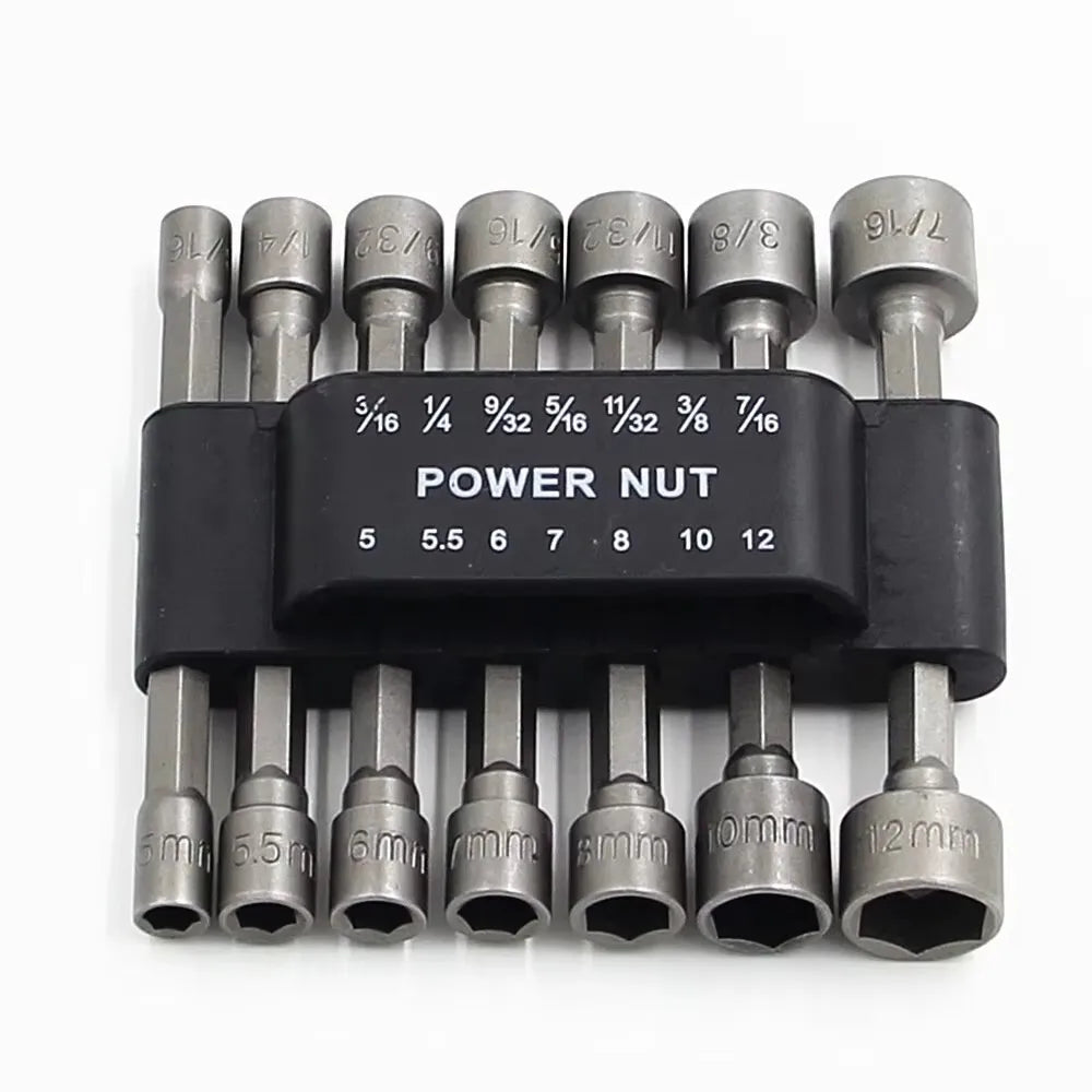 Socket Hex Wrench Screwdriver Extension Rod | Qme Tools Screwdriver Extension Qme 14pc set