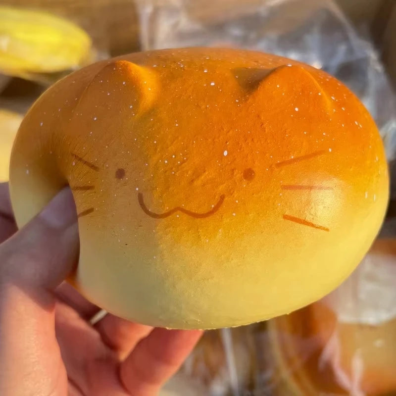 Squishy Totoro & Kitty Bread Fidget Squeeze Toys – Adults Gift Squishy Fidget Toy Qst