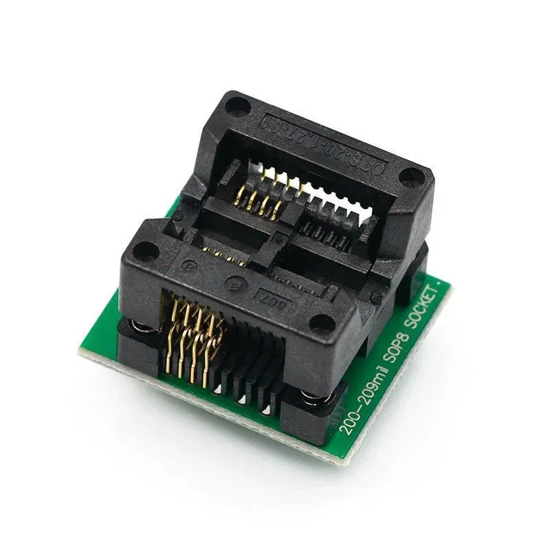 SOIC8 SOP8 to DIP8 Wide-Body Programmer Adapter Socket Programmer Adapter Socket Qme 200mil 5pcs
