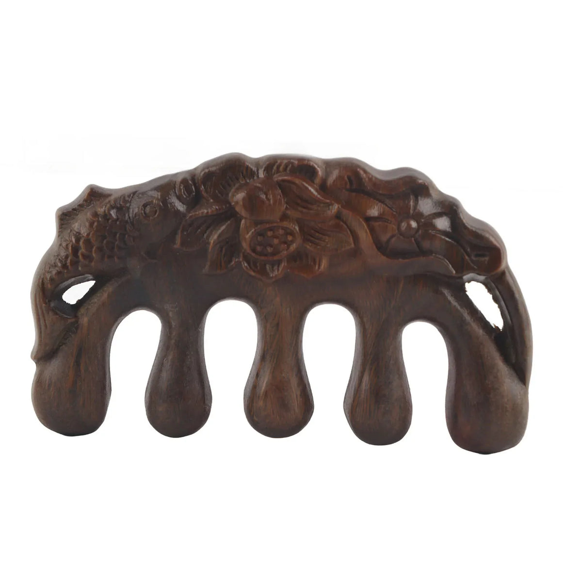 Wide Tooth Sandalwood Scalp Massage Comb – Head & Neck Scalp Massage Comb Qme as pic 220V-240V EU Plug