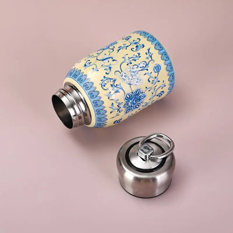 Portable 300ml Insulated Double-Wall Stainless Steel Pocket Cup Insulated Travel Cup Qme